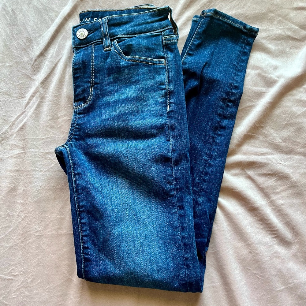 AE Hi-Rise Jeggings 0